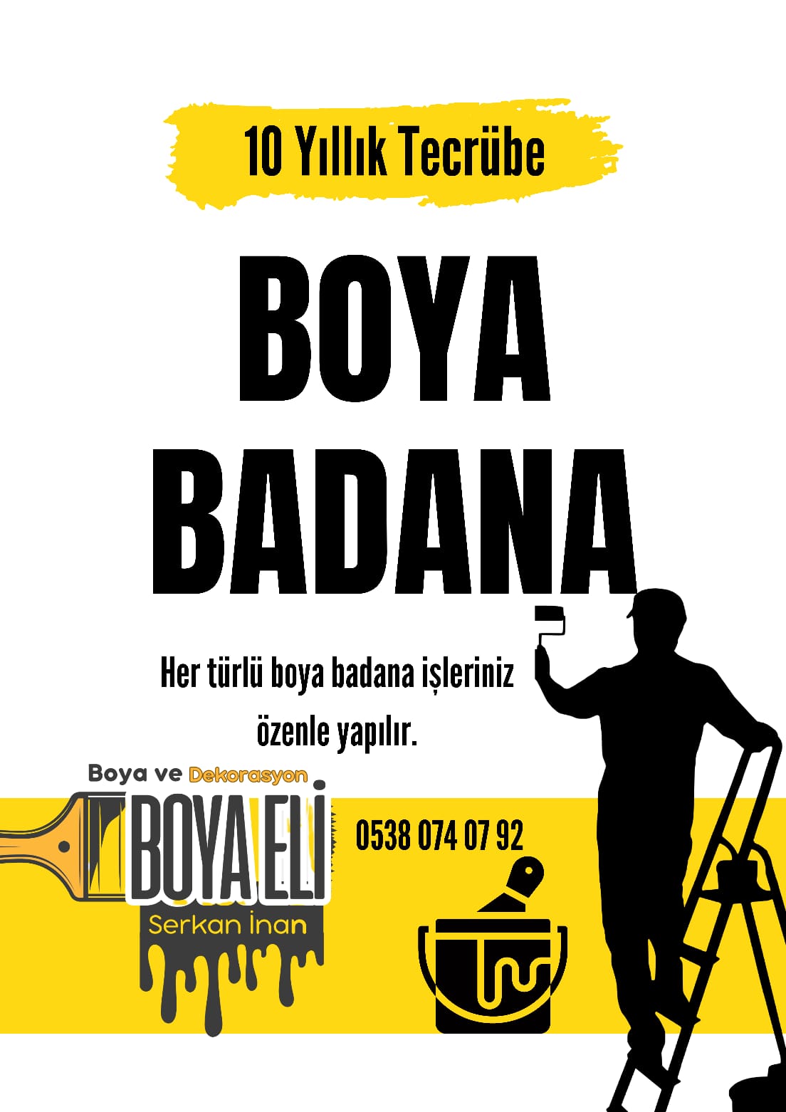 Profesyonel Boya İşleri - Boya Eli